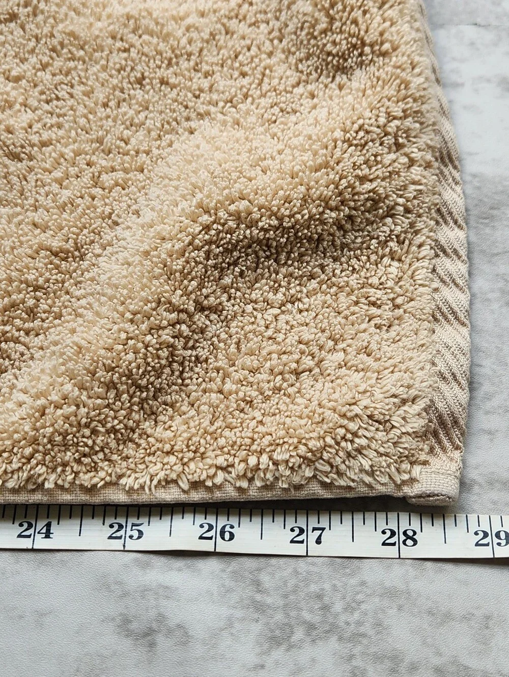 Matouk Hand Towel Tan 100% Cotton Classic Luxury